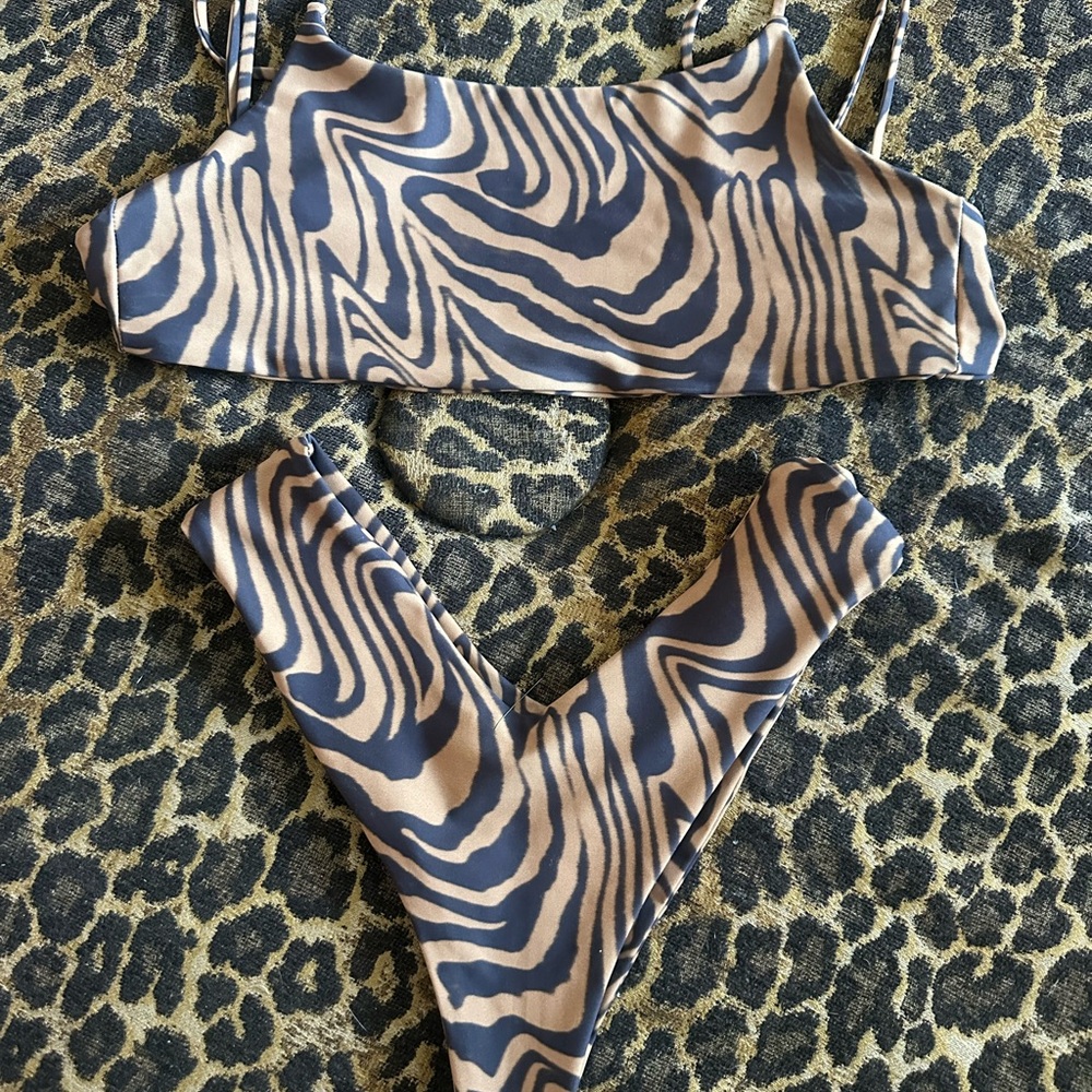Skatie Tigre Print Bikini Set